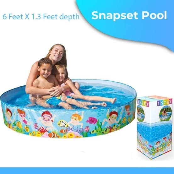 INTEX 58477 Snapset Duckling Baby Swimming Pool – بچوں کے لیے بہترین انفلیٹ ایبل پول